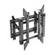 Monoprice Entegrade Series Portrait Video Wall System Bracket with Push-to-Pop-Out, Max Weight 150lbs, Rotating