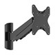 Monoprice Smooth Series Full-Motion Articulating TV Wall Mount Bracket - For TVs Up to 42in, Max Weight 66lbs, Extension Range of 2.3in to 15.1in, VESA Up to 200x200, Rotating , Height Adjustable