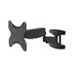 Monoprice Smooth Series Full-Motion Articulating TV Wall Mount Bracket - For TVs Up to 42in, Max Weight 66lbs, Extension Range of 2.3in to 22.2in, VESA Up to 200x200, Rotating , Height Adjustable