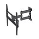 Monoprice Titan Series Full-Motion Articulating TV Wall Mount Bracket - For TVs Up to 55in, Max Weight 77lbs, VESA Patterns Up to 400x400, Rotating