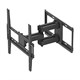 Monoprice Titan Series Full-Motion Articulating TV Wall Mount Bracket - For TVs Up to 55in, Max Weight 99lbs, VESA Patterns Up to 400x400, Rotating