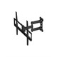 Monoprice Titan Series Full-Motion Articulating TV Wall Mount Bracket - For TVs Up to 70in, Max Weight 77lbs, VESA Patterns Up to 600x400, Rotating