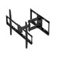Monoprice Titan Series Full-Motion Articulating TV Wall Mount Bracket - For TVs Up to 70in, Max Weight 77lbs, VESA Patterns Up to 600x400, Rotating