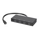 4-Port Mini DisplayPort 1.2 to DisplayPort Multi-Stream Transport (MST) Hub