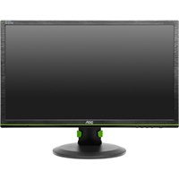 AOC Style G2460PG 24" LCD Monitor - 16:9 - 1 ms - 1920 x 1080 - 16.7 Million Colors - 350 Nit - 80,000,000:1 - DisplayPort - USB - 27.70 W - Black - TCO Certified Displays 6.0