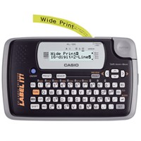 Casio KL-120 Label Maker - 6mm/s - Thermal Transfer - 200 dpi Auto Power OFF