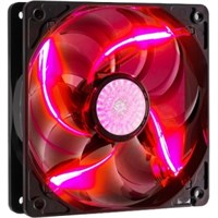 Cooler Master SickleFlow 120 - Sleeve Bearing 120mm Red LED Silent Fan for Computer Cases, CPU Coolers, and Radiators - Red LED, 120x120x25 mm, 2000 RPM, 69 CFM air flow, 19 dBA noise level, 50000 hou
