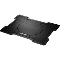 Cooler Master NotePal X-Slim - Ultra-Slim Laptop Cooling Pad with 160mm Fan (R9-NBC-XSLI-GP) - 1 Fan(s) - 1400 rpm - Plastic, Metal, Rubber - 1.8" x 10.6" x 15" - Black