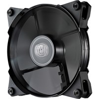 Cooler Master JetFlo 120 - POM Bearing 120mm High Performance Silent Fan for Computer Cases, CPU Coolers, and Radiators (Black) - 160,000 hour lifespan, POM Bearing, 120x120x25 mm, PWM, ~800-2000 RPM