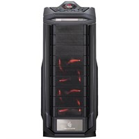 CM Storm Trooper SGC-5000-KWN1 Computer Case - Full-tower - Black - Steel, Plastic - 10 x Bay - 4 x 4.72", 5.51", 7.87" x Fan(s) Installed - µATX, ATX, XL-ATX Motherboard Supported