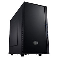 Cooler Master Silencio 352 System Cabinet - Mini-tower - Midnight Black - Polymer, Steel - 8 x Bay - 1 x 4.72" x Fan(s) Installed - 0 - Micro ATX, Mini ITX Motherboard Supported - 10.36 lb