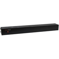CyberPower Basic PDU15B10R 10-Outlets PDU - 10 x NEMA 5-15R - 1U Rack-mountable, Zero U Vertical Rackmount