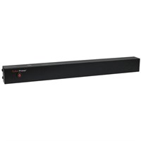 CyberPower Basic PDU20BT8R 8-Outlets PDU - 8 x NEMA 5-20R - 1U Rack-mountable, Zero U Vertical Rackmount