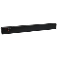 CyberPower Basic PDU20BT10R 10-Outlets PDU - 10 x NEMA 5-20R - 1U Rack-mountable, Zero U Vertical Rackmount