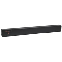 CyberPower Basic PDU20BT12R 12-Outlets PDU - 12 x NEMA 5-20R - 1U Rack-mountable, Zero U Vertical Rackmount