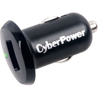 CyberPower TRDC2A1USB Travel Charger (1) 2.1A USB Port - DC Auto Power Plug - 12 V DC Input Voltage - 5 V DC Output Voltage - 2.10 A Output Current