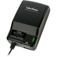 CyberPower CPUAC1U1300 Universal Power Adapter 3-12V 1300mA and AC Power Plug - 3 V DC, 4.5 V DC, 5 V DC, 6 V DC, 7.5 V DC, 9 V DC, 12 V DC Output Voltage - 2.10 A Output Current