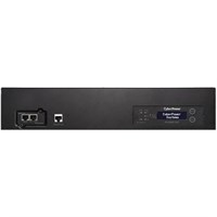 CyberPower PDU30MT17AT Metered ATS PDU 120V 30A 2U 17-Outlets (2) L5-30P - 16 x NEMA 5-20R, 1 x NEMA L5-30R - Network (RJ-45) - 2U - Horizontal Rackmount