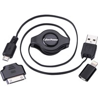 CyberPower iDevice USB Cable Kit for Apple Devices