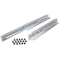 CyberPower Universal Rack Mount Adjustable Length Rail Kit for up to 231 LBS 1U & 2U - 231 lb Load Capacity