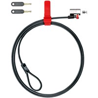 Kensington ClickSafe Keyed Laptop Locks - Black - Steel - 5 ft - For Notebook