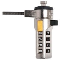 Kensington WordLock Portable Combination Laptop Lock - 4-wheel - 6 ft