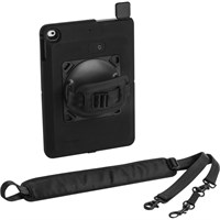 Kensington SecureBack K97907WW Carrying Case for iPad Air, iPad Air 2 - Black - Drop Resistant, Scratch Resistant, Bump Resistant, Slip Resistant, Damage Resistant, Dust Resistant - Rubber - Rubberize