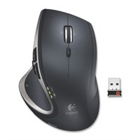 Logitech MX Performance Mouse - Laser - Wireless - Radio Frequency - Black - Retail - USB - Scroll Wheel - Right-handed Only