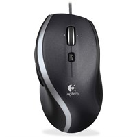Logitech Corded Mouse M500 - Laser - USB - Black, Gray - Retail