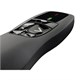 Logitech R400 Presentation Pointer - Laser - Wireless - Radio Frequency - Black - USB - Computer