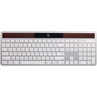 Logitech Wireless Solar Keyboard K750 for Mac - Wireless Connectivity - RF - USB Interface - Compatible with Computer (Mac)