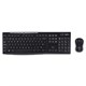 Logitech Wireless Combo MK270 - Retail - USB Wireless RF Keyboard - Black - USB Wireless RF Mouse - Optical - Scroll Wheel - Black - Multimedia, Internet Key, Email, Play/Pause, Volume Control, On/Off