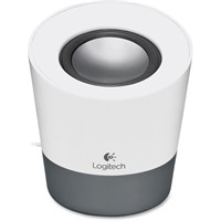 Logitech Speaker System - Portable - Gray