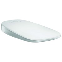Logitech Ultrathin Touch Mouse T631 for Mac - Optical - Wireless - Bluetooth - White - USB - Touch Scroll - Symmetrical