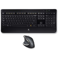 Logitech Wireless Performance Combo MX800 - USB Wireless RF Keyboard - USB Wireless RF Mouse - Laser - 1500 dpi - Scroll Wheel - Compatible with PC