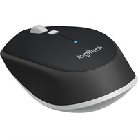 Logitech M535 Bluetooth Mouse - Optical - Wireless - Bluetooth - Black - 1000 dpi - Computer - Tilt Wheel
