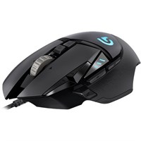 Logitech G502 Proteus Spectrum RGB Tunable Gaming Mouse - Optical - Cable - USB - 12000 dpi - Computer - Scroll Wheel - 11 Button(s) - Symmetrical