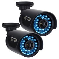 Night Owl CAM-AHD7 1 Megapixel Surveillance Camera - 2 Pack - Color - 100 ft3.60 mm - Cable - Bullet