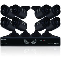 Night Owl Lite B-10LHDA-1681-720 Video Surveillance System - Digital Video Recorder, Camera - 1 TB Hard Drive - 30 Fps - 720 - Composite Video In - 4 Audio In - 1 Audio Out - 1 VGA Out - HDMI