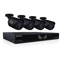 Night Owl Lite B-10LHDA-841-720 Video Surveillance System - Digital Video Recorder, Camera - 1 TB Hard Drive - 30 Fps - 720 - Composite Video In - 4 Audio In - 1 Audio Out - 1 VGA Out - HDMI