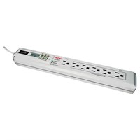 APC SurgeArrest Essential P6GC 6-Outlets Surge Suppressor - 6 x NEMA 5-15R - 1020 J - 120 V AC Input - 120 V AC Output