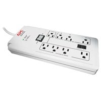 APC SurgeArrest Home/Office P8GT 8-Outlets Surge Suppressor - 8 x NEMA 5-15R - 2030 J - 120 V AC Input - 120 V AC Output - Fax/Modem/Phone