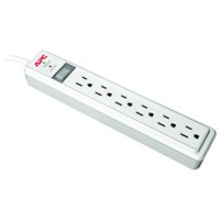 APC SurgeArrest Essential P610 6-Outlets Surge Suppressor - 6 x NEMA 5-15R - 1080 J - 120 V AC Input - 120 V AC Output