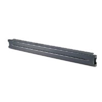 APC 1U 19" Black Modular Toolless Blanking Panel - Black - 10 Pack - 1.7" Height - 19" Width - 0.1" Depth