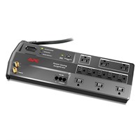 APC SurgeArrest Performance P11GTV 11-Outlet Surge Suppressor - 11 x NEMA 5-15R - 3400 J - 120 V AC Input - Phone/Fax/Modem/DSL, Cable Modem/Video Protection