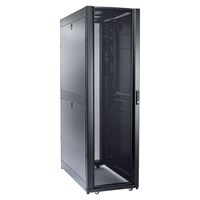Schneider Electric NetShelter SX 48U 600mm Wide x 1200mm Deep Enclosure - 19" 48U Wide Floor Standing for Server - Black - 2254.73 lb x Dynamic/Rolling Weight Capacity - 3006.31 lb