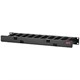 APC AR8602A Horizontal Cable Manager, 1U x 4" Deep, Single-Sided with Cover