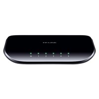 TP-LINK TL-SG1005D 10/100/1000Mbps 5-Port Gigabit Desktop Switch, 10Gbps Capacity - 5 Ports - 5 x RJ-45 - 10/100/1000Base-T
