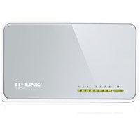 TP-LINK TL-SF1008D 8-port 10/100Mbps Desktop Switch - 8 Ports - 8 x RJ-45 - 10/100Base-TX