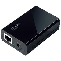 TP-LINK TL-PoE150S Gigabit PoE Injector Adapter, IEEE 802.3af compliant, Up to 100 meters (328 Feet) - 1 10/100/1000Base-T Input Port(s) - 1 10/100/1000Base-T Output Port(s)